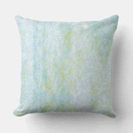 Cojín decorativo Verde azulado Y Amarillo Suave