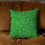 Cojín Decorativo Verde brillante<br><div class="desc">La almohada de tiro verde brillante.</div>