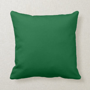 Cojín Decorativo Verde de caza oscuro sólido