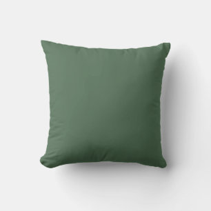 Cojín Decorativo Verde de caza sólido