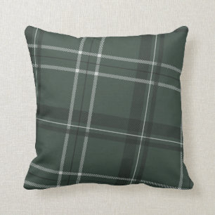 Cojín decorativo verde de cazador enredado moderno
