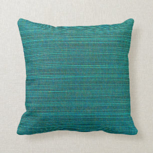 Cojín Decorativo Verde de mar profundo