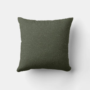Cojín decorativo verde de mosaico texturizado