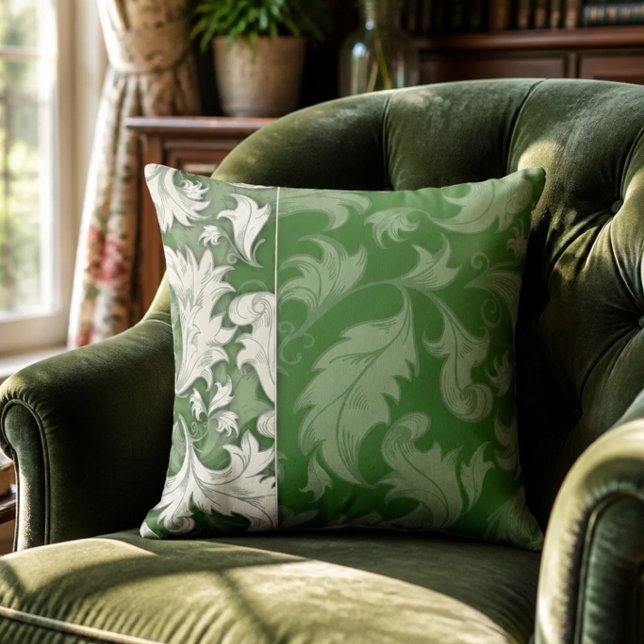 Cojín Decorativo Verde Elegante (Subido por el creador)