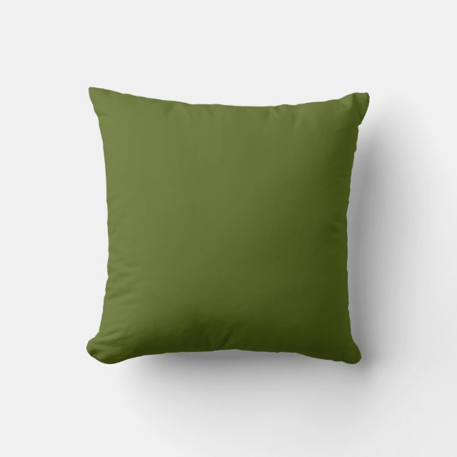 Cojín decorativo verde exuberante (Anverso)