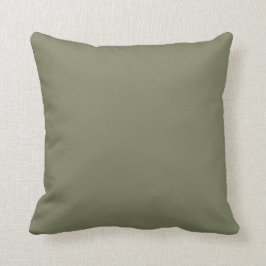 Cojín decorativo verde gris