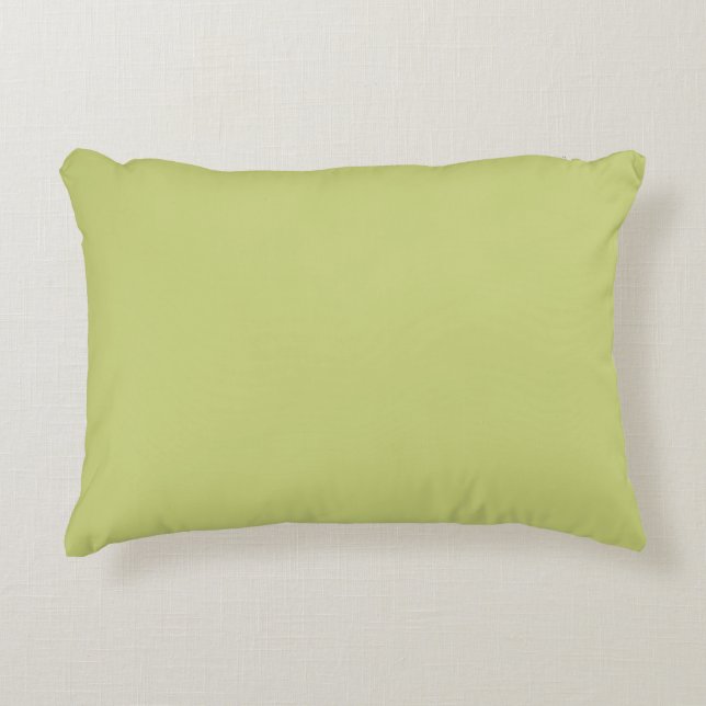 Cojín Decorativo verde manzana gris (Anverso)