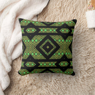 Cojín Decorativo verde, natural, decoración del hogar, abstracto,