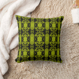 Cojín Decorativo verde, natural, decoración del hogar, abstracto, m