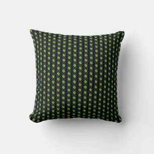 Cojín Decorativo verde negro