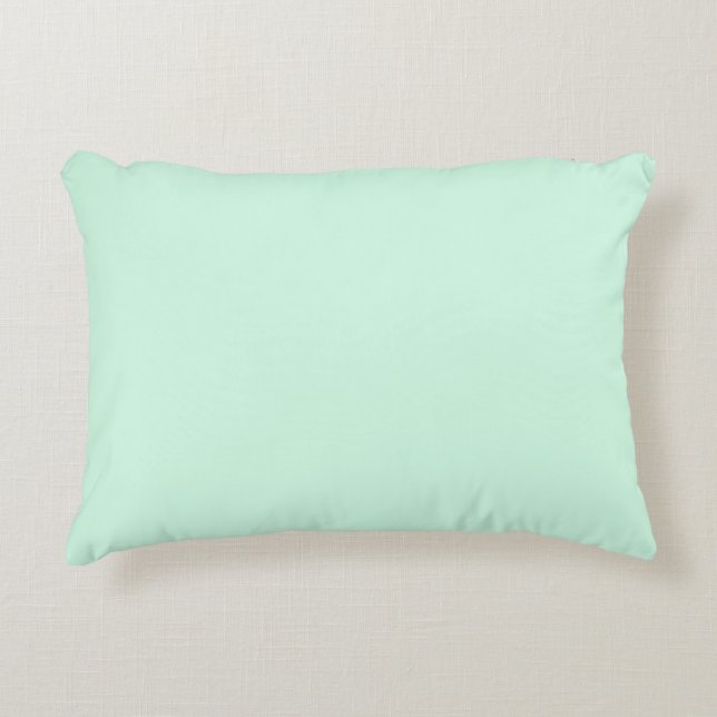Cojín Decorativo Verde Pálido (Anverso)
