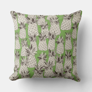 Cojín Decorativo verde palma de piña