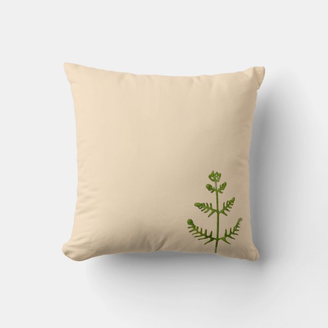 Cojín Decorativo verde primavera (Anverso)