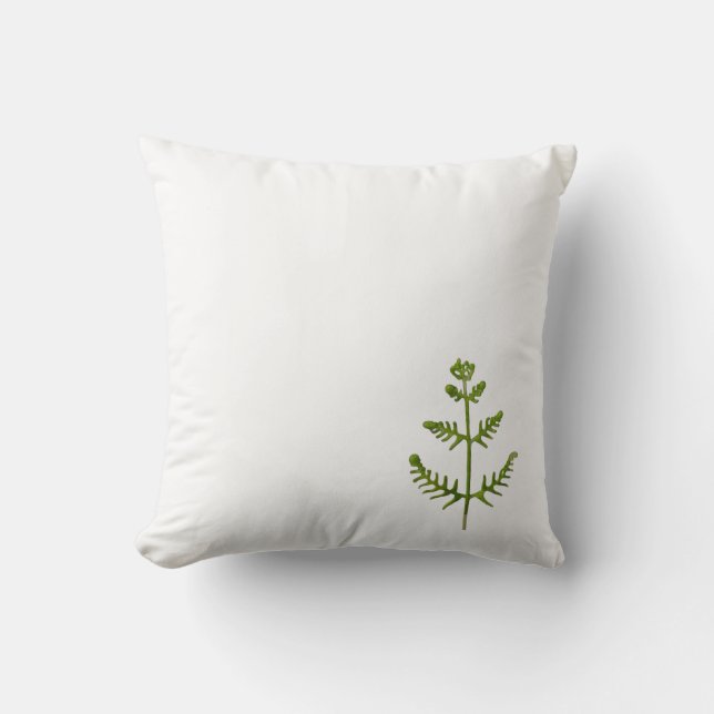Cojín Decorativo verde primavera (Anverso)