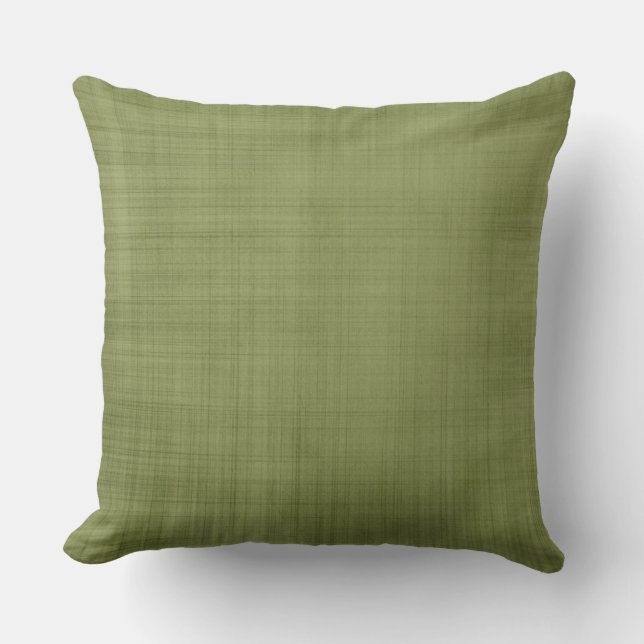 Cojín Decorativo Verde ruso (Anverso)