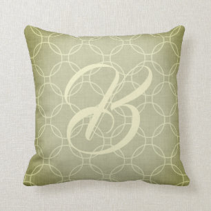 Cojín Decorativo Verde salvia elegante