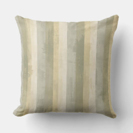 Cojín Decorativo Verde Salvia Gris Amarillo Moderno Atisbo Rural Gr