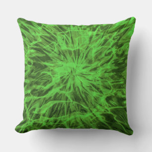 COJÍN DECORATIVO VERDE TIE DYE
