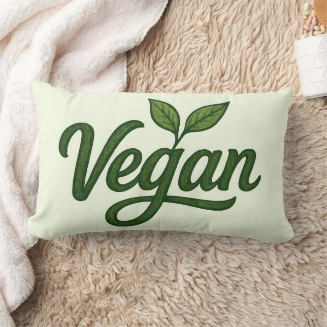 Cojín decorativo Verde Vegan Lumbar (Manta)