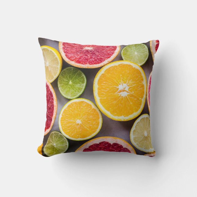 Cojín Decorativo Verduras sanas (Anverso)