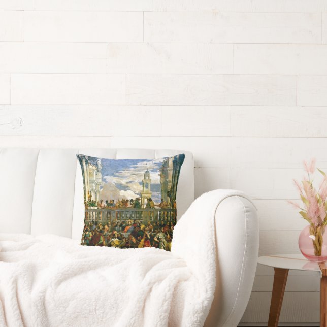 Cojín Decorativo Veronés - El Boda en Cana (Sofá)