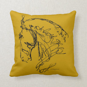 Cojín Decorativo Vestido Pilar grande caballo