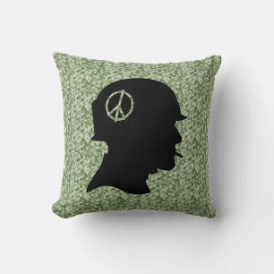 Cojín Decorativo Vet Silhouette Camo