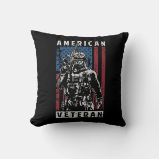 Cojín Decorativo Veterano americano