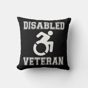 Cojín Decorativo Veterano discapacitado