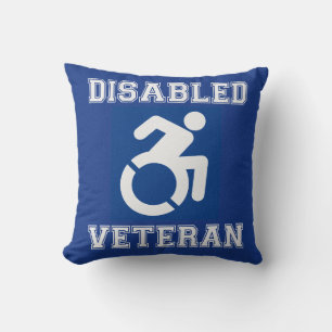 Cojín Decorativo Veterano discapacitado