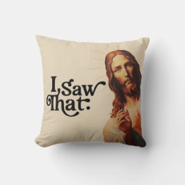 Cojín Decorativo Vi Eso, Jesús Art, Vi Ese Jesús