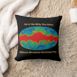 Cojín Decorativo Vía Láctea Velo De Galaxia Sobre Universo WMAP