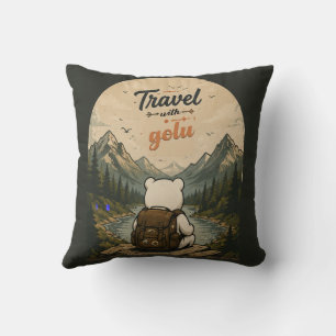 Cojín Decorativo Viaja Con Golu Aventura