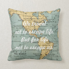 Cojín Decorativo Viaja el mundo
