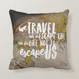 Cojín Decorativo Viaja el mundo