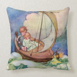 Cojín Decorativo Viaje al vintage del Fairyland