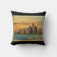 Viaje del vintage de Detroit Michigan