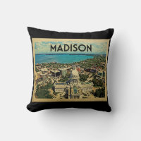 Viaje del vintage de Madison Wisconsin