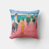 Viajeros en la playa, Gauguin