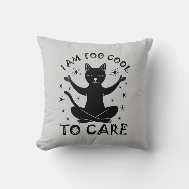 Cojín Decorativo Viajes de gato de Guay (Anverso)