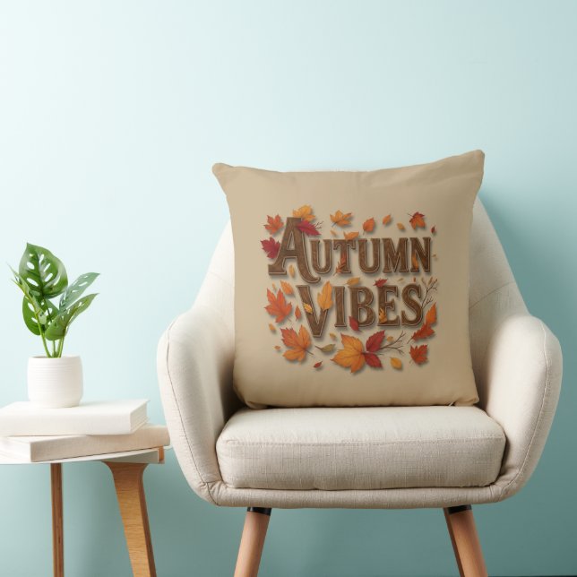 Cojín decorativo Vibes de otoño (Silla)
