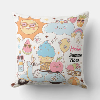 Cojín Decorativo Vibes de verano de Pastel