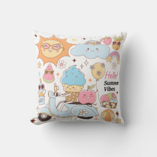 Cojín Decorativo Vibes de verano de Pastel