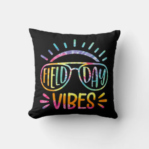Cojín Decorativo Vibes del Día del Tejido El Último Día De La Escue