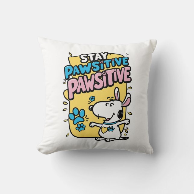 Cojín Decorativo Vibes positivas (Anverso)