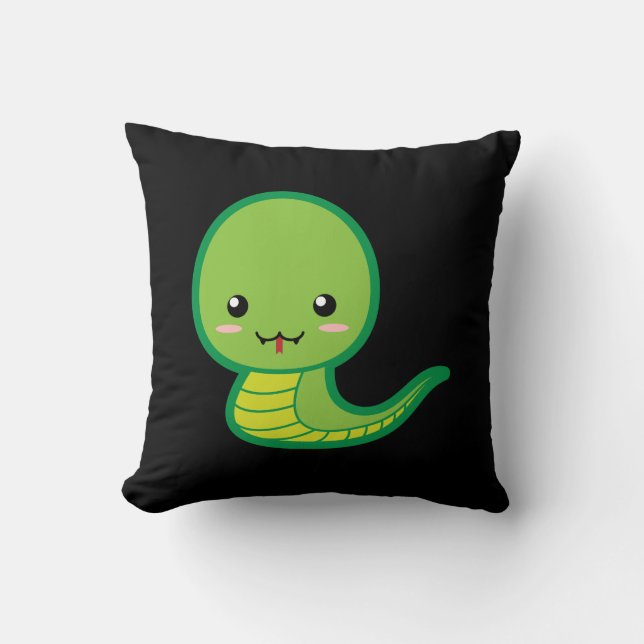 Cojín Decorativo Víbora (Anverso)