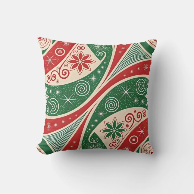Cojín Decorativo Vibraciones de Navidad (Anverso)