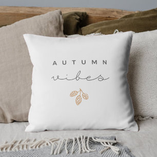 Cojín Decorativo Vibraciones de Otoño Minimalistas Modernas