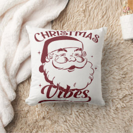 Cojín Decorativo Vibraciones Navideñas Diseño Vintage