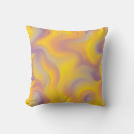 Cojín Decorativo Vibrant Abstract Swirl 